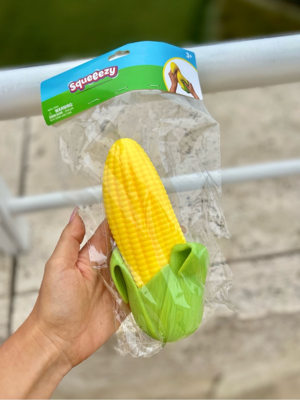 Sunny Days Squeezy Corn Squishy